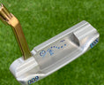 Load image into Gallery viewer, Scotty Cameron Two Tone Peace of Mind Putterman 009 Tool Box King Peace Sufer Circle T Putter
