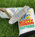 Load image into Gallery viewer, Scotty Cameron Two Tone Peace of Mind Putterman 009 Tool Box King Peace Sufer Circle T Putter
