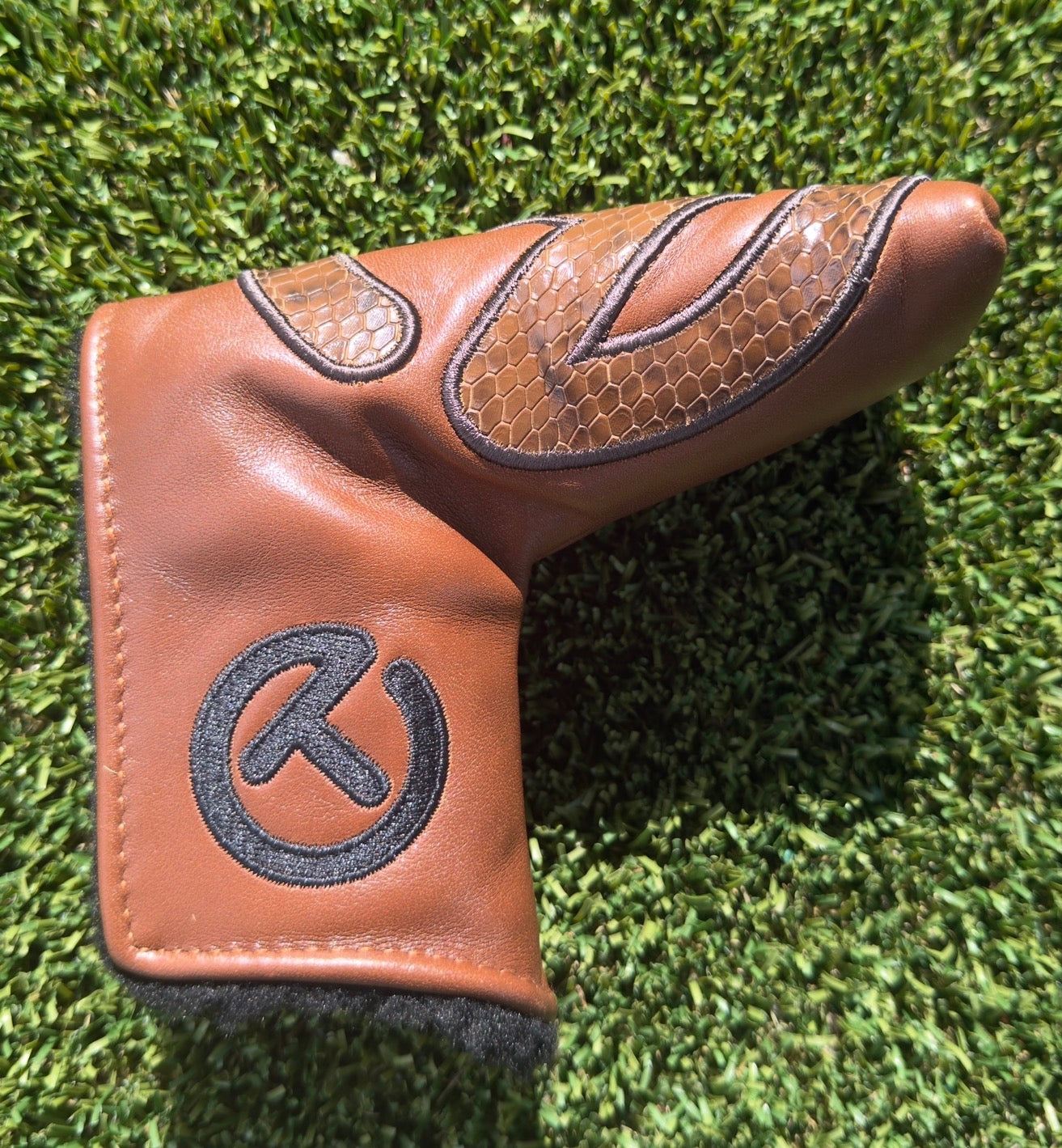 🎁Scotty Cameron Special Vault Leather Acorn Python Circle T Headcover🎁