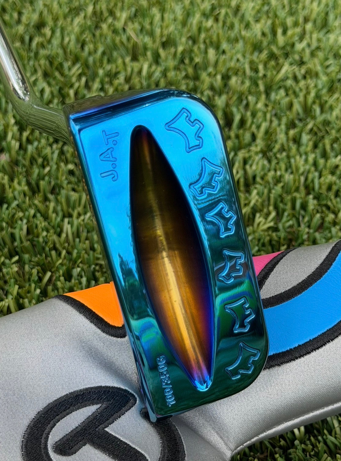 🎁Scotty Cameron Tour Prototype Bossa nova SSS Blue Pearl 1/100 350G Circle T Putter🎁