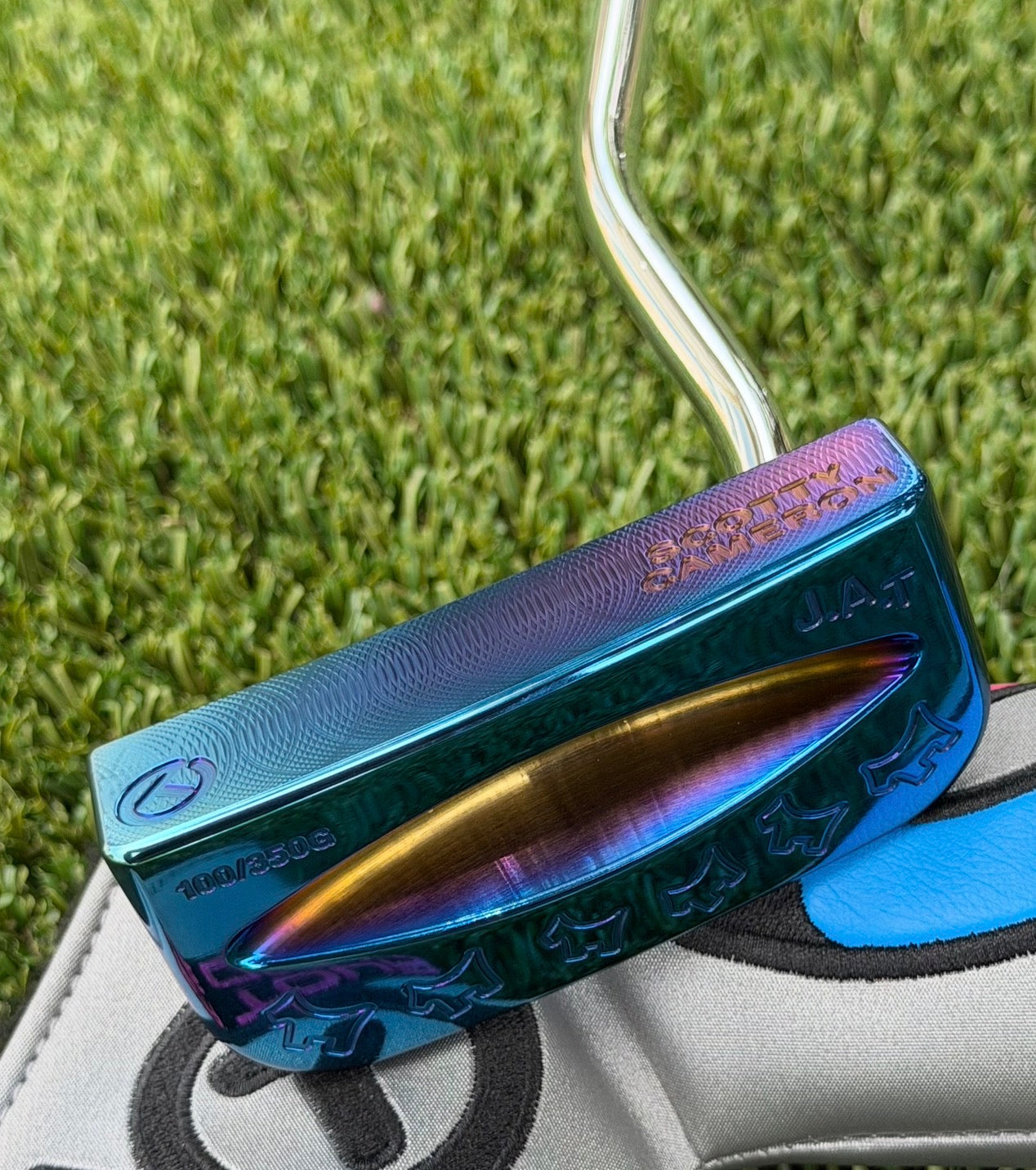 🎁Scotty Cameron Tour Prototype Bossa nova SSS Blue Pearl 1/100 350G Circle T Putter🎁