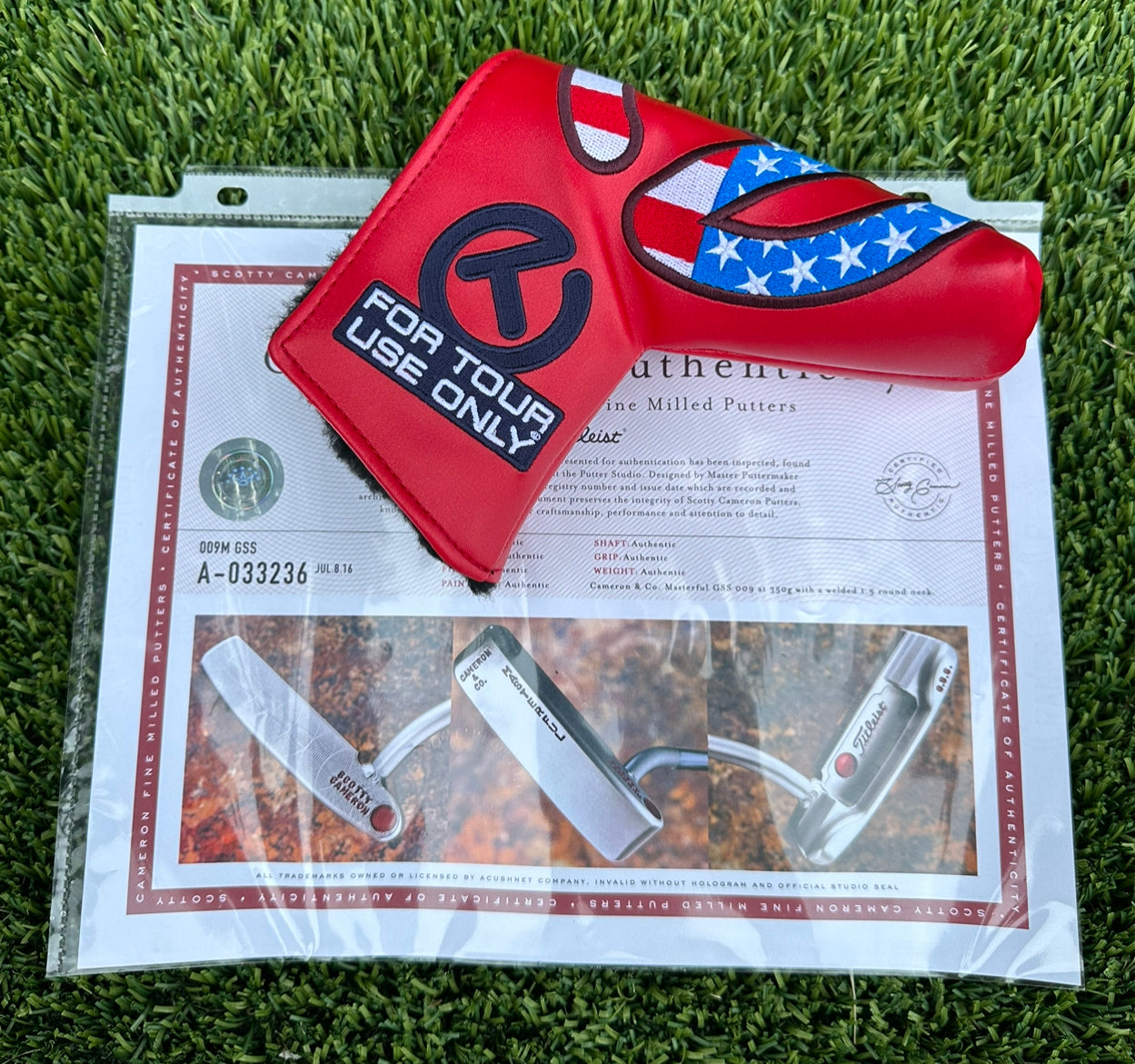 Scotty Cameron 009 Masterful GSS Welded Flow Neck 350G