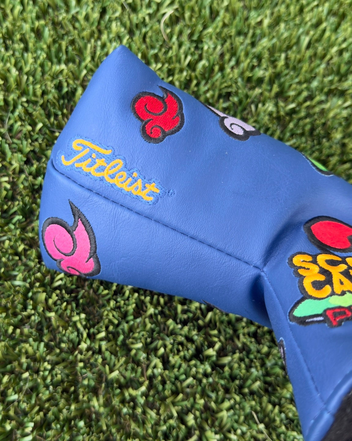 🎁Scotty Cameron 2017 Mid Mallet CCK Blue Headcover🎁