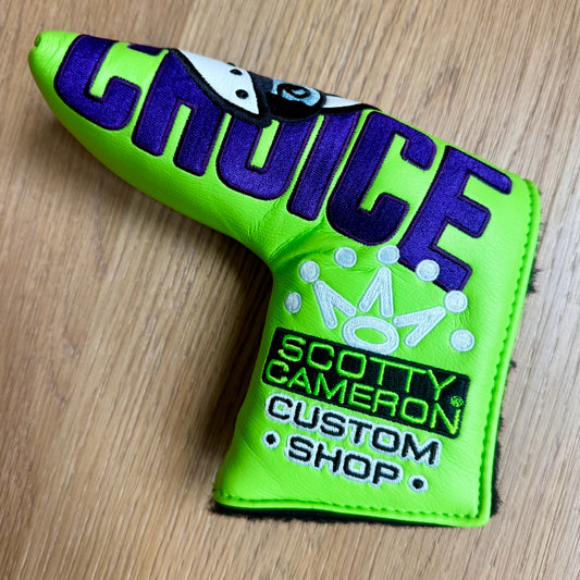 🏴󠁧󠁢󠁥󠁮󠁧󠁿Champ Choice Lime Green Custom Shop Headcover🏴󠁧󠁢󠁥󠁮󠁧󠁿