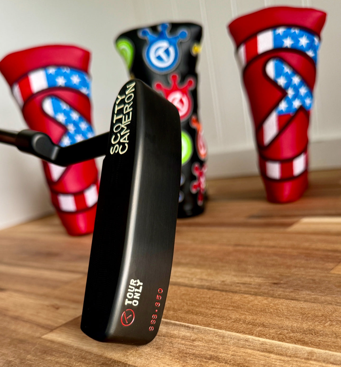 Scotty Cameron Tour Black SSS 009 Masterful "Roll Top" (RT) 350G Circle T Putter