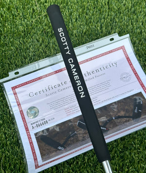 Scotty Cameron 3x Black Newport 2 Tri Sole 350G Circle T Putter