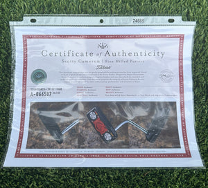 Scotty Cameron Deep Milled Select Squareback + Tour Black 360G Circle T Putter