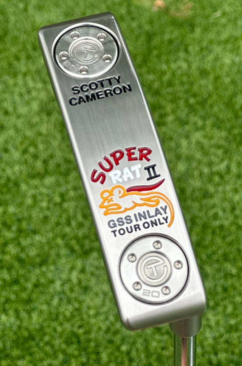 Scotty Cameron Silver Mist Super Rat 2 GSS 360G Circle T Putter