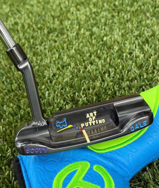 🎊Scotty Cameron Welded Neck Scoty Dale AOP 350G Circle T Putter🎊