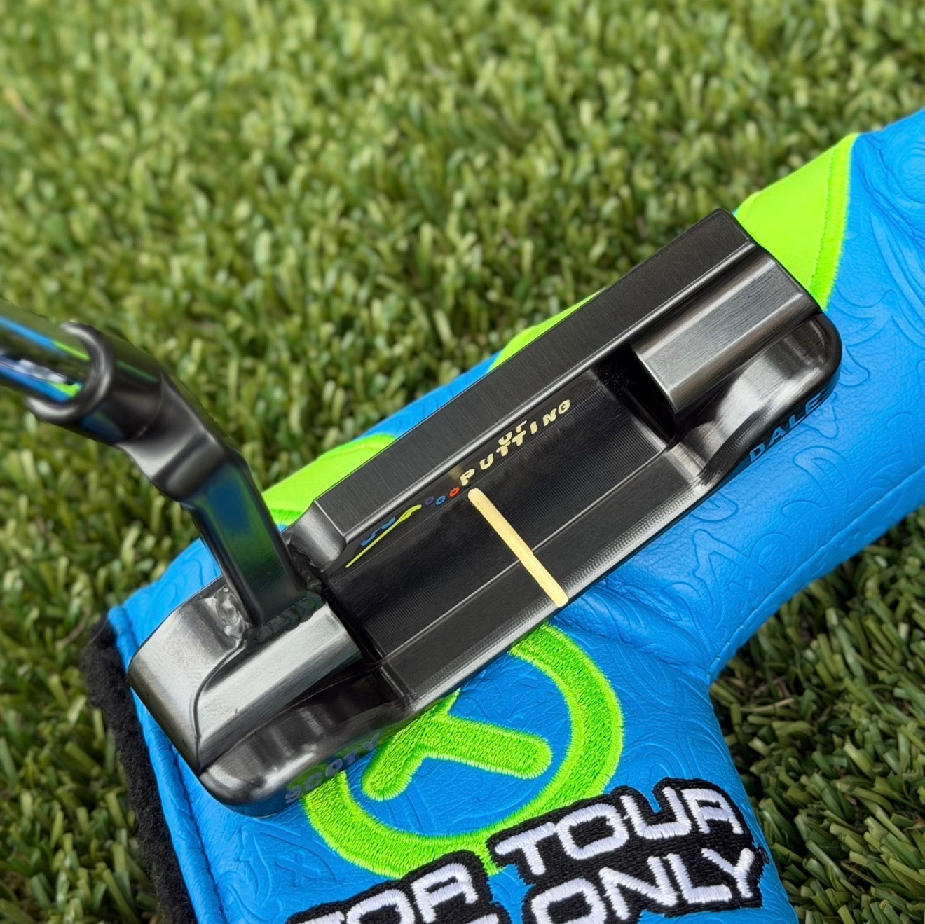 🎊Scotty Cameron Welded Neck Scoty Dale AOP 350G Circle T Putter🎊
