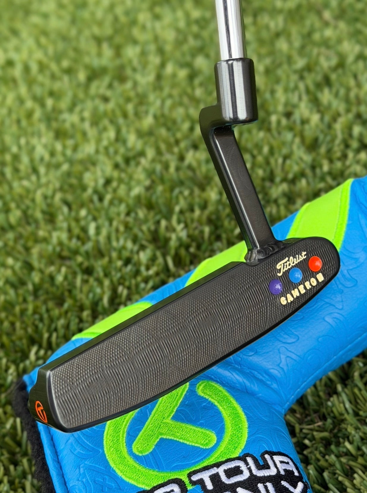 🎊Scotty Cameron Welded Neck Scoty Dale AOP 350G Circle T Putter🎊