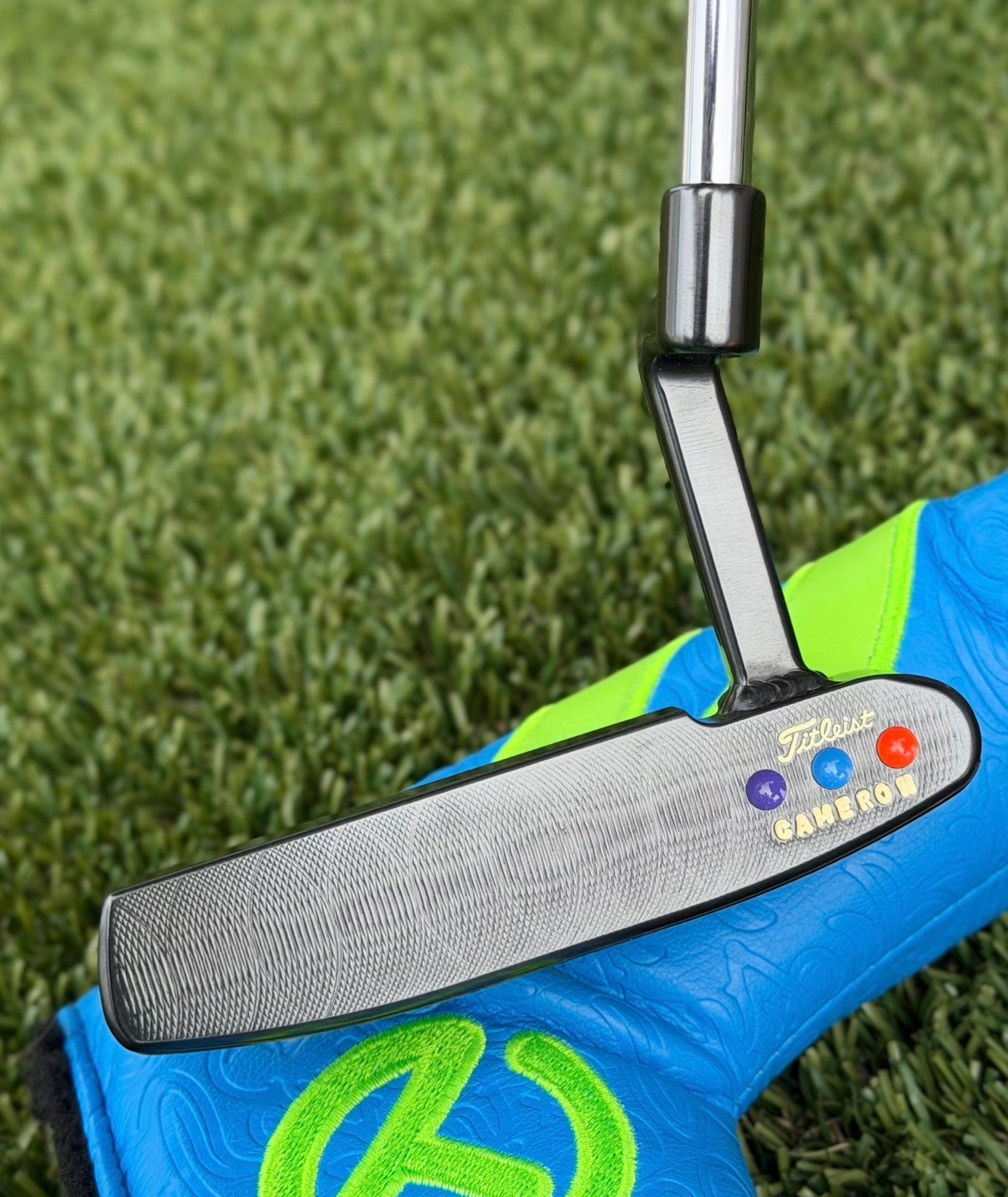 🎊Scotty Cameron Welded Neck Scoty Dale AOP 350G Circle T Putter🎊