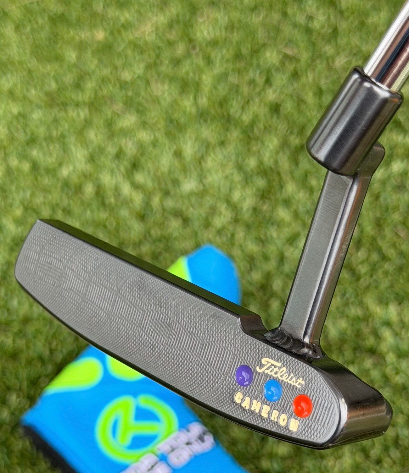 🎊Scotty Cameron Welded Neck Scoty Dale AOP 350G Circle T Putter🎊