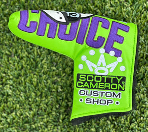 Scotty Cameron Champ Choice Lime/Purple Blade Style Headcover