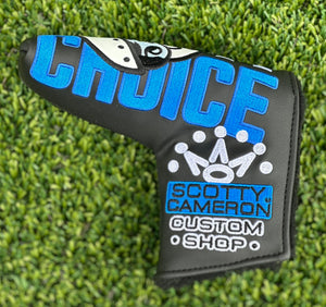 Scotty Cameron Champ Choice Black/Blue Blade Style Headcover