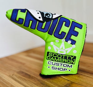 Scotty Cameron Champ Choice Lime/Purple Blade Style Headcover