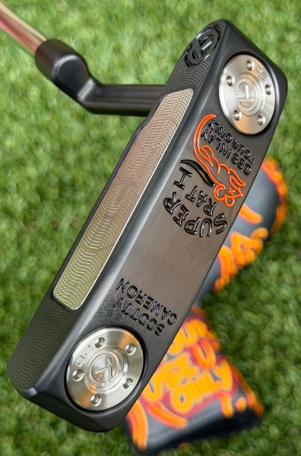 🎊Scotty Cameron Tour Black GSS Super Rat 1 360G Circle T Putter🎊