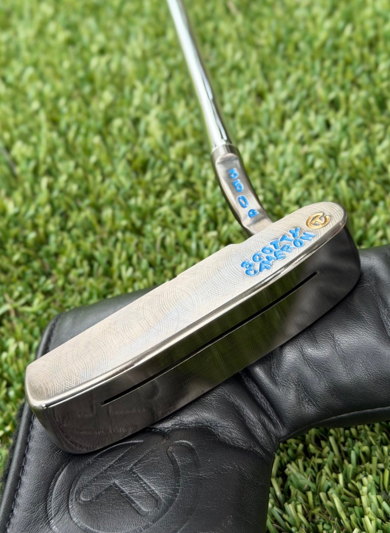 🎊Scotty Cameron Tour 009 Prototype 1.5 Charcoal Mist Beached 350G Circle T🎊