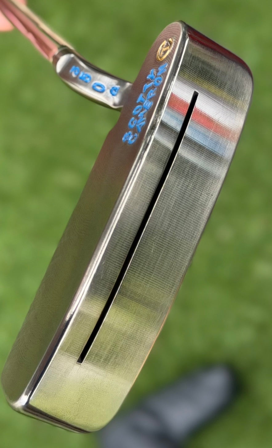 🎊Scotty Cameron Tour 009 Prototype 1.5 Charcoal Mist Beached 350G Circle T🎊