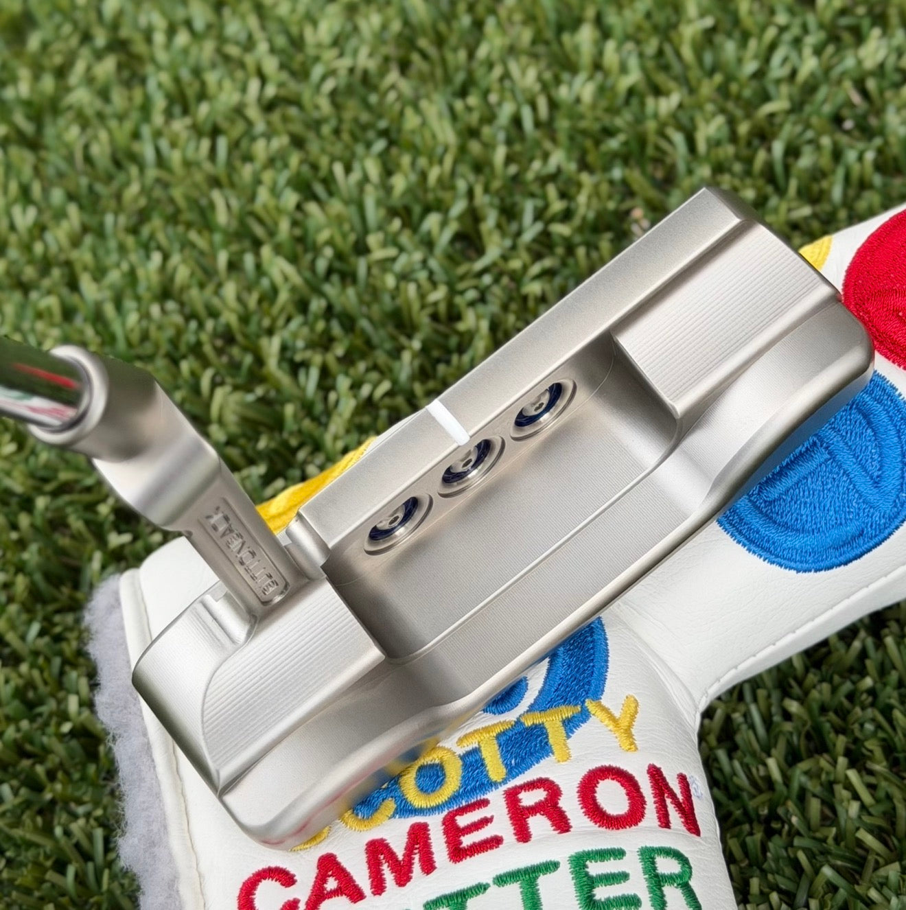 🎊Scotty Cameron Tour SSS Button Back Masterful + 360G Circle T Putter🎊