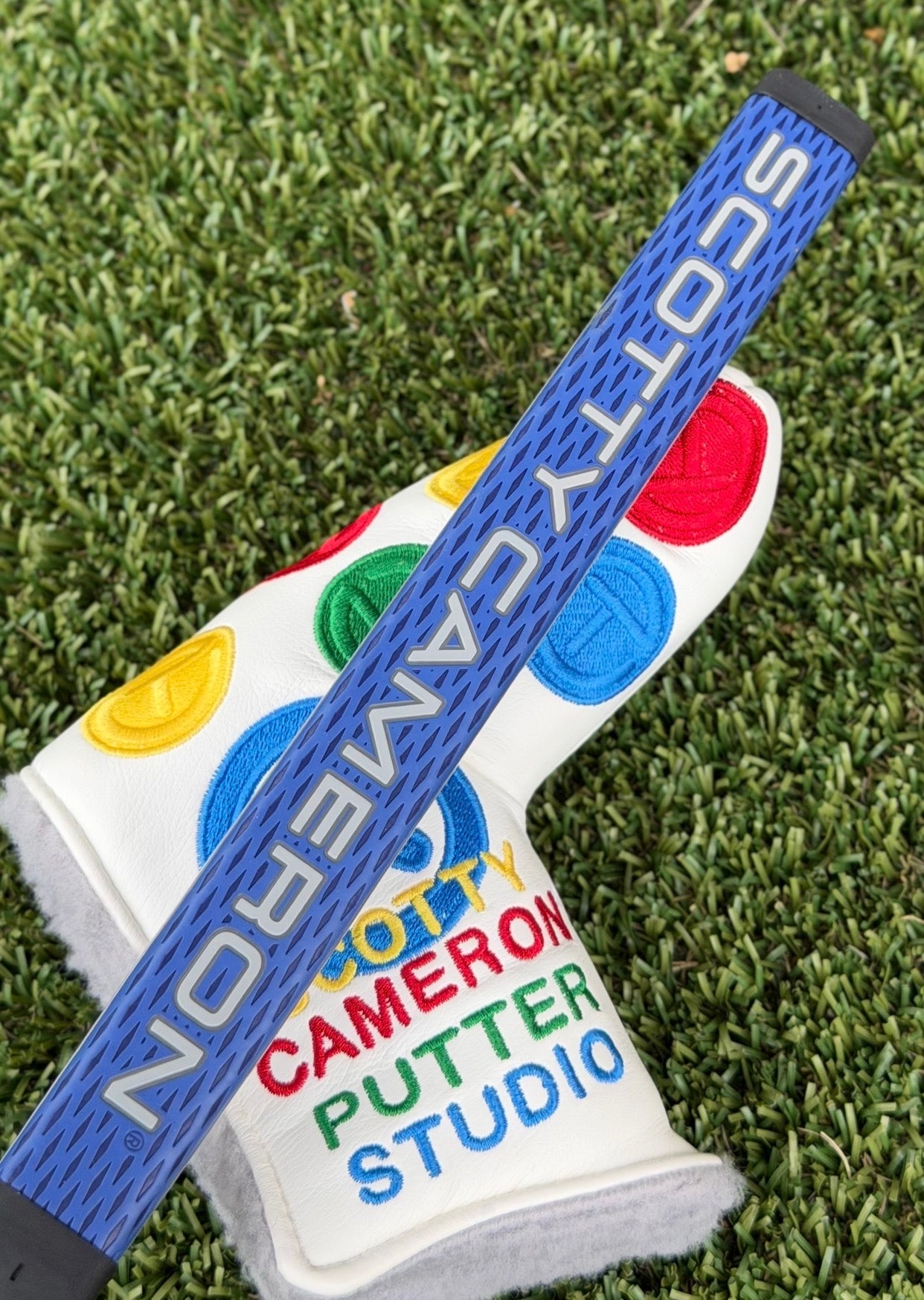 🎊Scotty Cameron Tour SSS Button Back Masterful + 360G Circle T Putter🎊