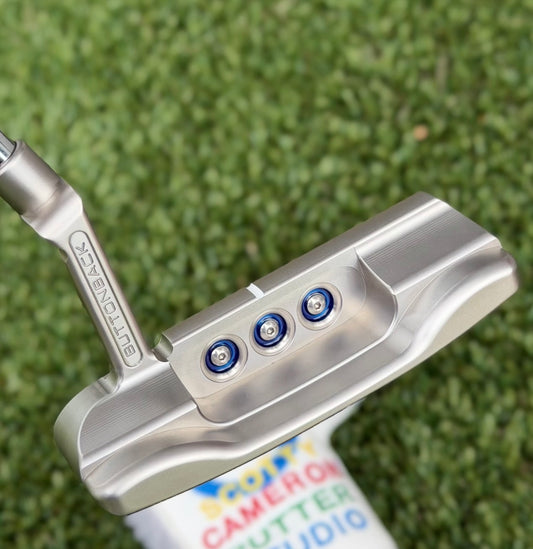 🎊Scotty Cameron Tour SSS Button Back Masterful + 360G Circle T Putter🎊