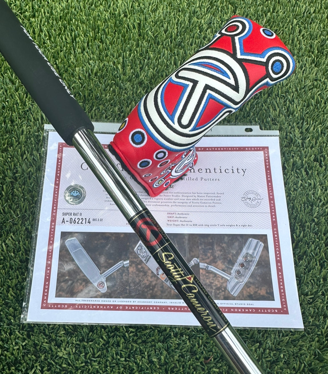 Scotty Cameron Silver Mist Super Rat 2 GSS 360G Circle T Putter