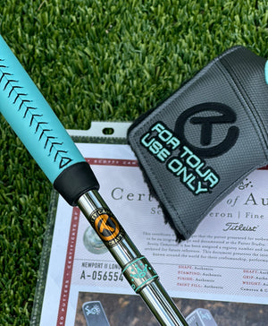 Scotty Cameron Welded Long Neck GSS Newport 2 Beached C&Co. Tiffany 350G Circle T Putter