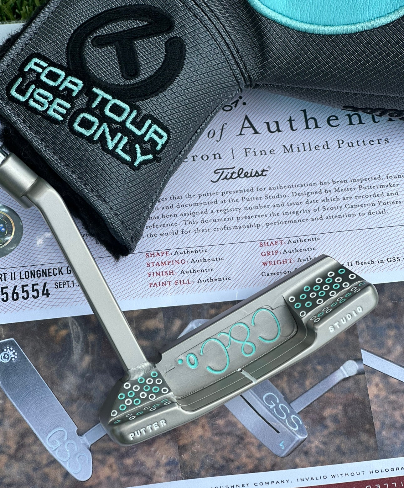 Scotty Cameron Welded Long Neck GSS Newport 2 Beached C&Co