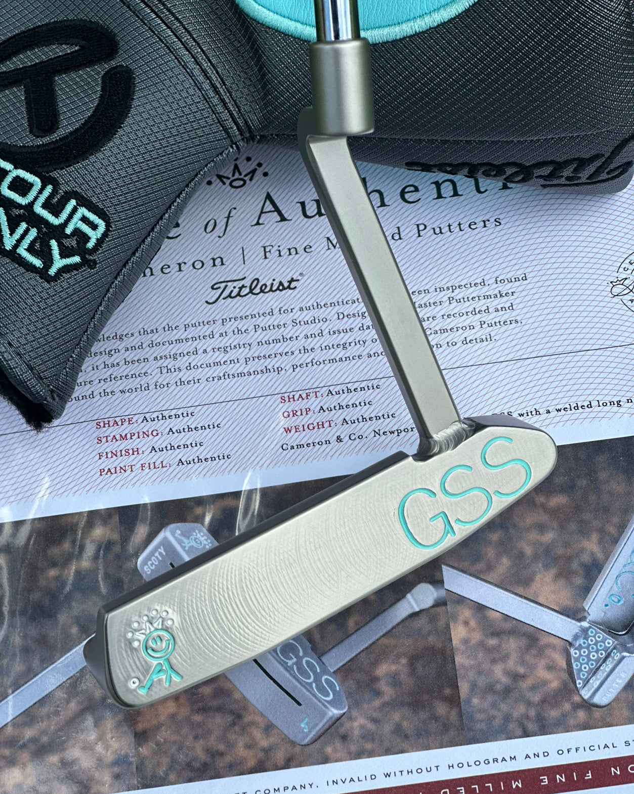 Scotty Cameron Welded Long Neck GSS Newport 2 Beached C&Co