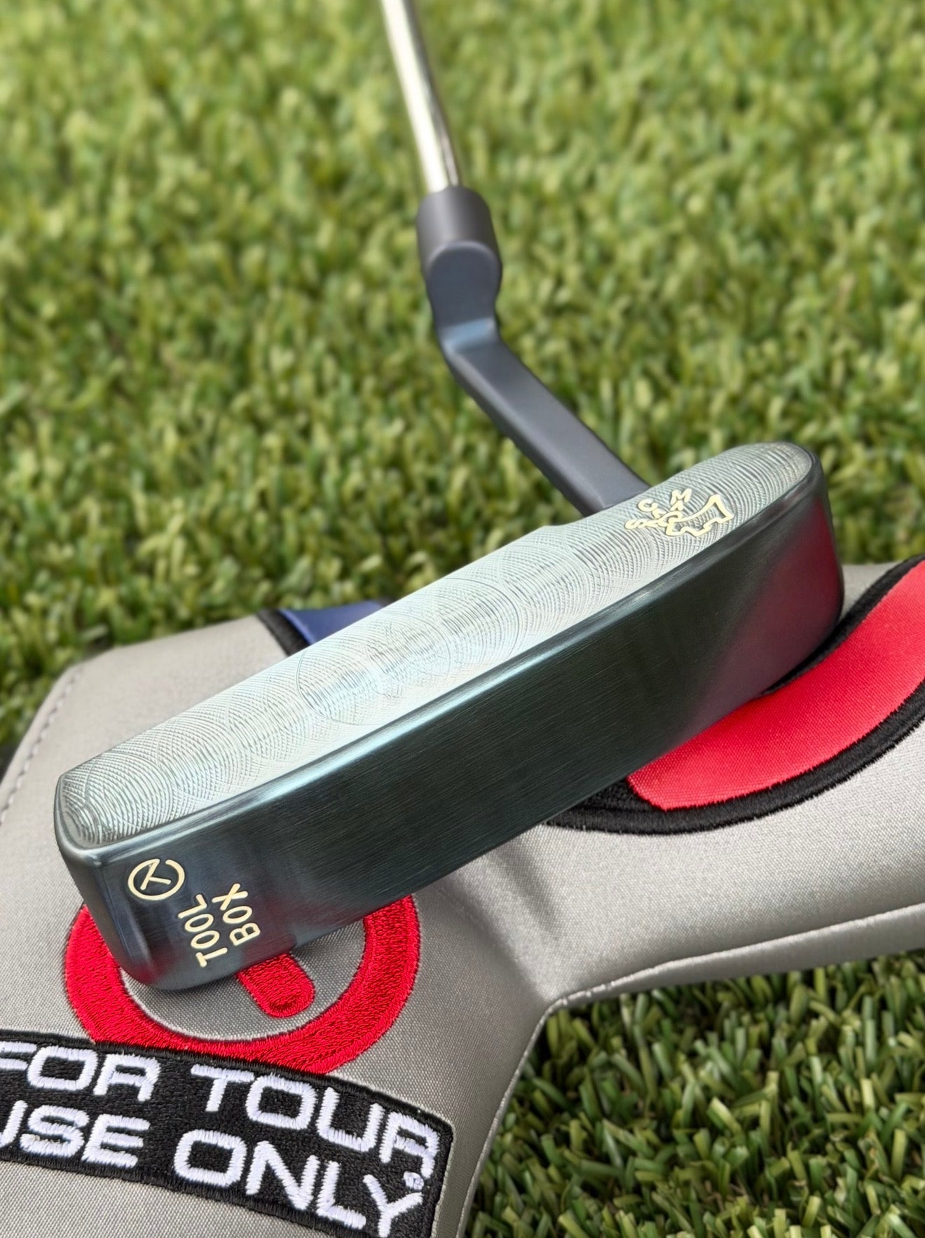 🎊Scotty Cameron Welded Neck Blue Mist TOOL BOX 009 Masterful 350G Circle T Putter🎊