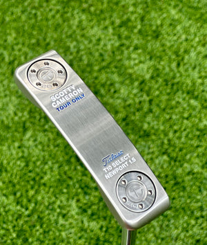 Scotty Cameron Tour Newport 1.5 T10 Button Back Smooth Face Circle T Putter