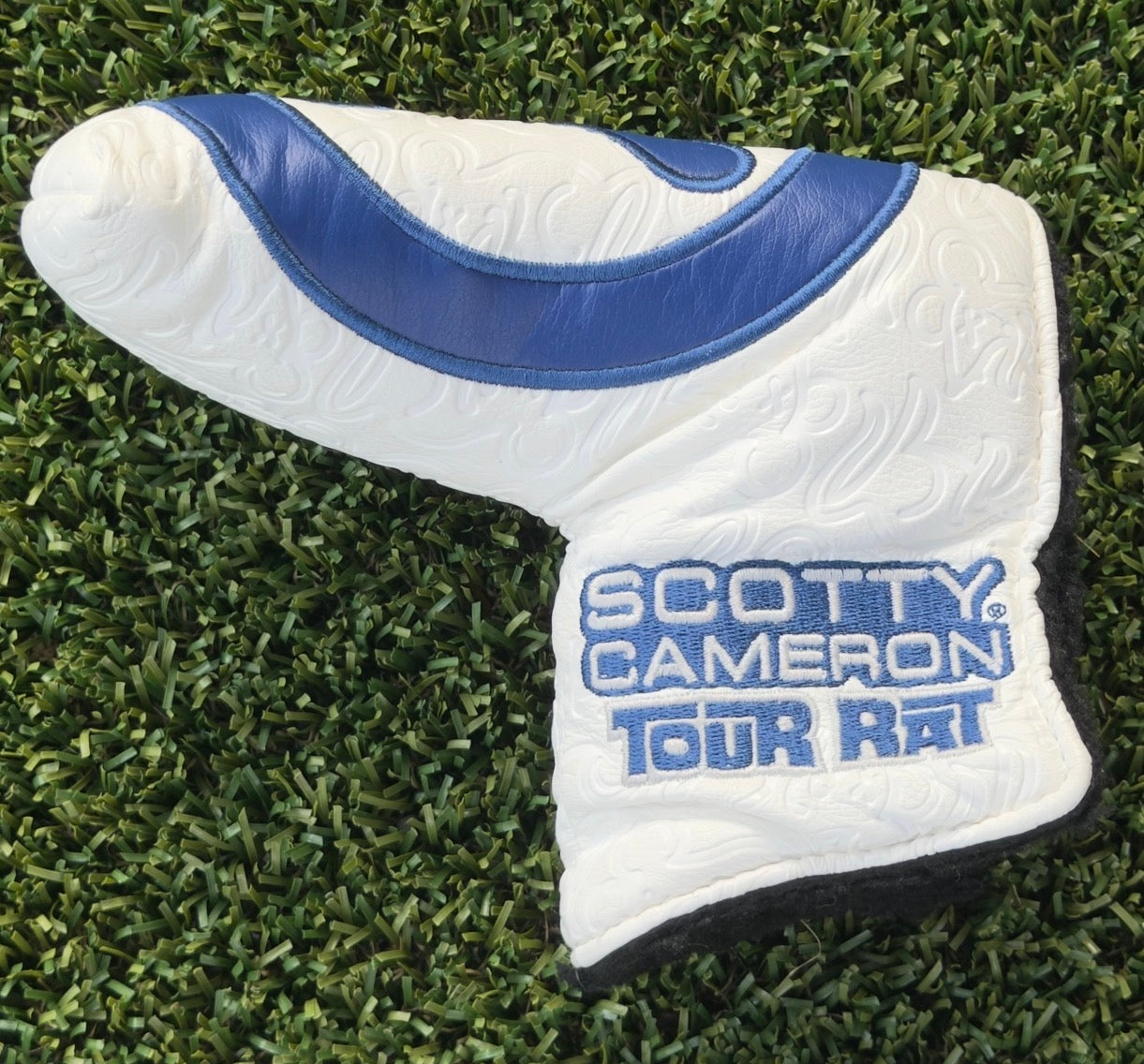🎊Scotty Cameron Circle T Blue/White Industrial Blade Heacover🎊