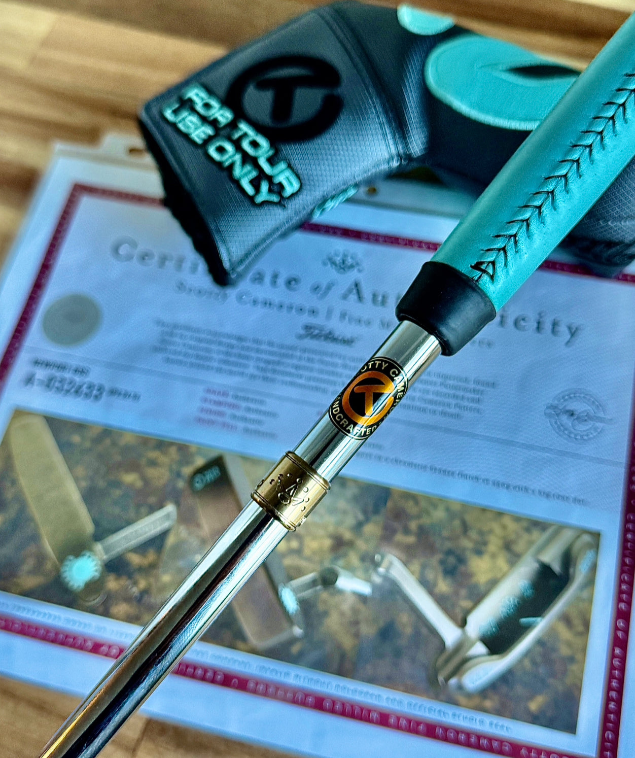 Scotty Cameron Chromatic Bronze Newport GSS 350G Tiffany Bombs