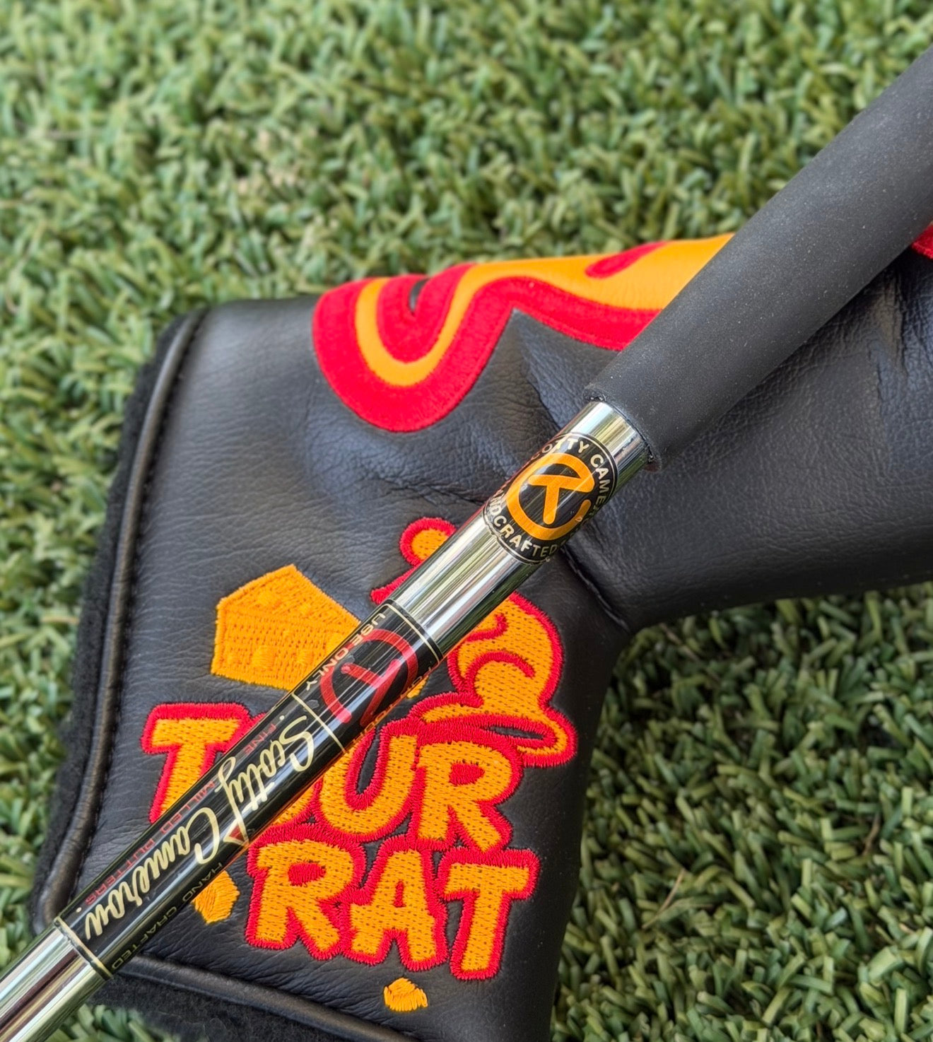 🍂Scotty Cameron Tour Black Welded Mid Slant Tour Rat 1 SSS 360G Circle T Putter🍂