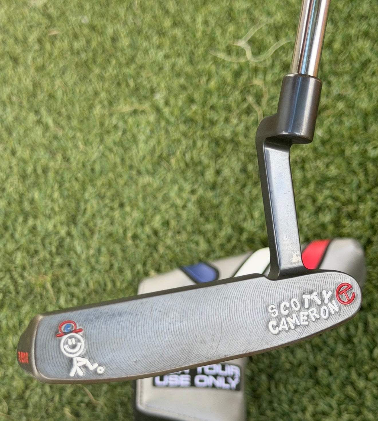 🍂Scotty Cameron Tour 009 Prototype Roll Top Putter Man 350G Circle T Putter🍂