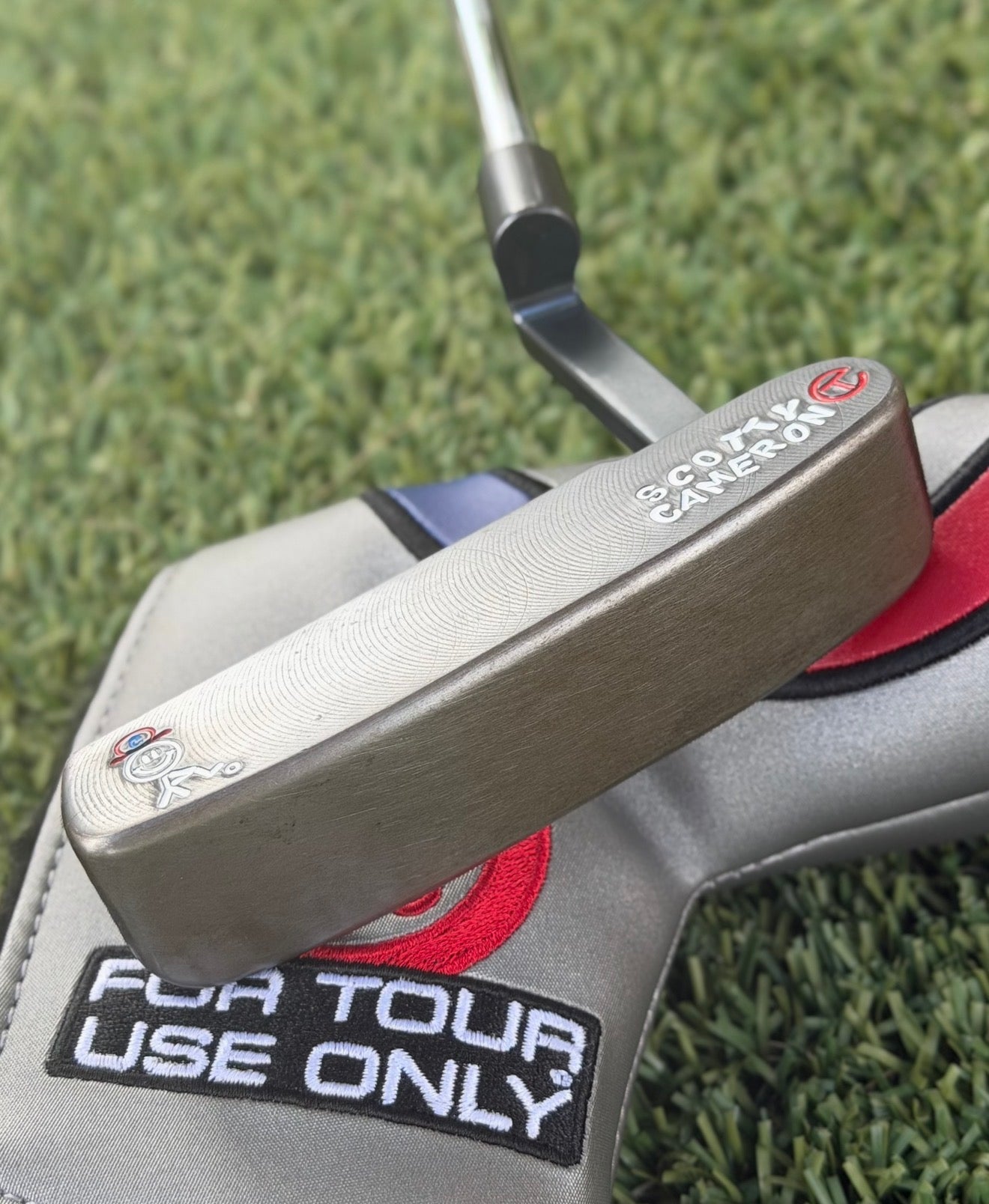 🍂Scotty Cameron Tour 009 Prototype Roll Top Putter Man 350G Circle T Putter🍂