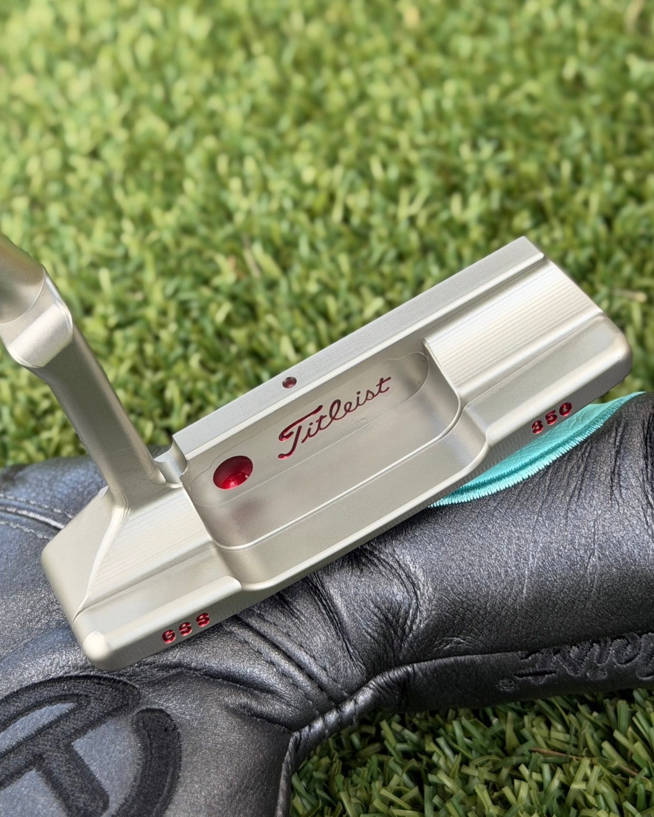 🍂Scotty Cameron Old School Cherry Bomb Timeless GSS with Vault Gallery Tiffany Headcover🍂