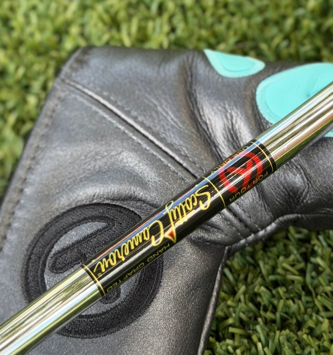 🍂Scotty Cameron Old School Cherry Bomb Timeless GSS with Vault Gallery Tiffany Headcover🍂