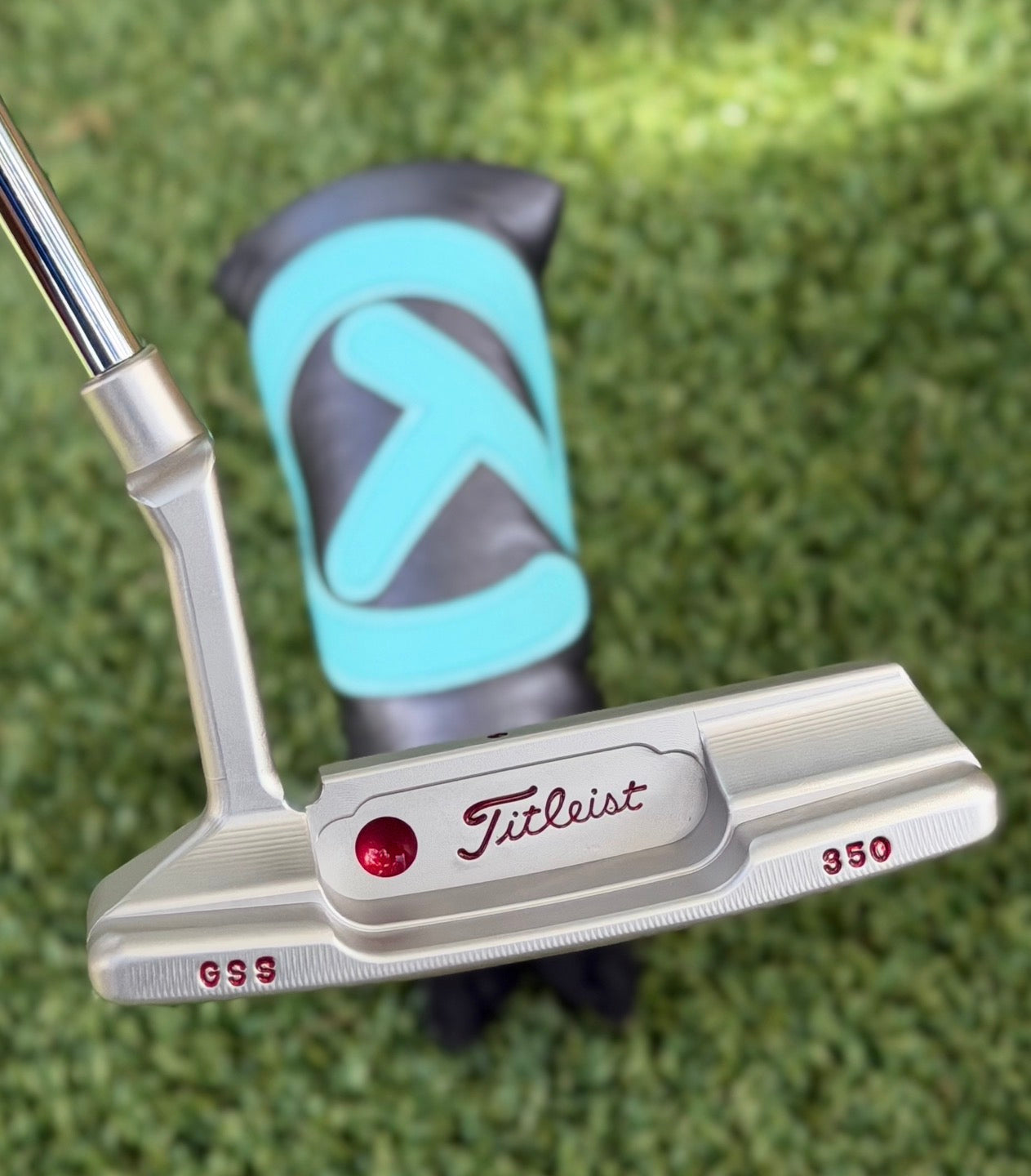 🍂Scotty Cameron Old School Cherry Bomb Timeless GSS with Vault Gallery Tiffany Headcover🍂