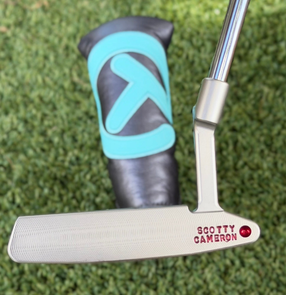 🍂Scotty Cameron Old School Cherry Bomb Timeless GSS with Vault Gallery Tiffany Headcover🍂