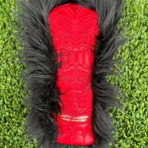Scotty Cameron Agave Red Tiki Utility Hybrid Headcover