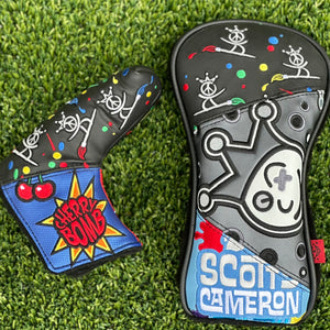 Scotty Cameron Rare Driver and Blade Patchwork Headcovers