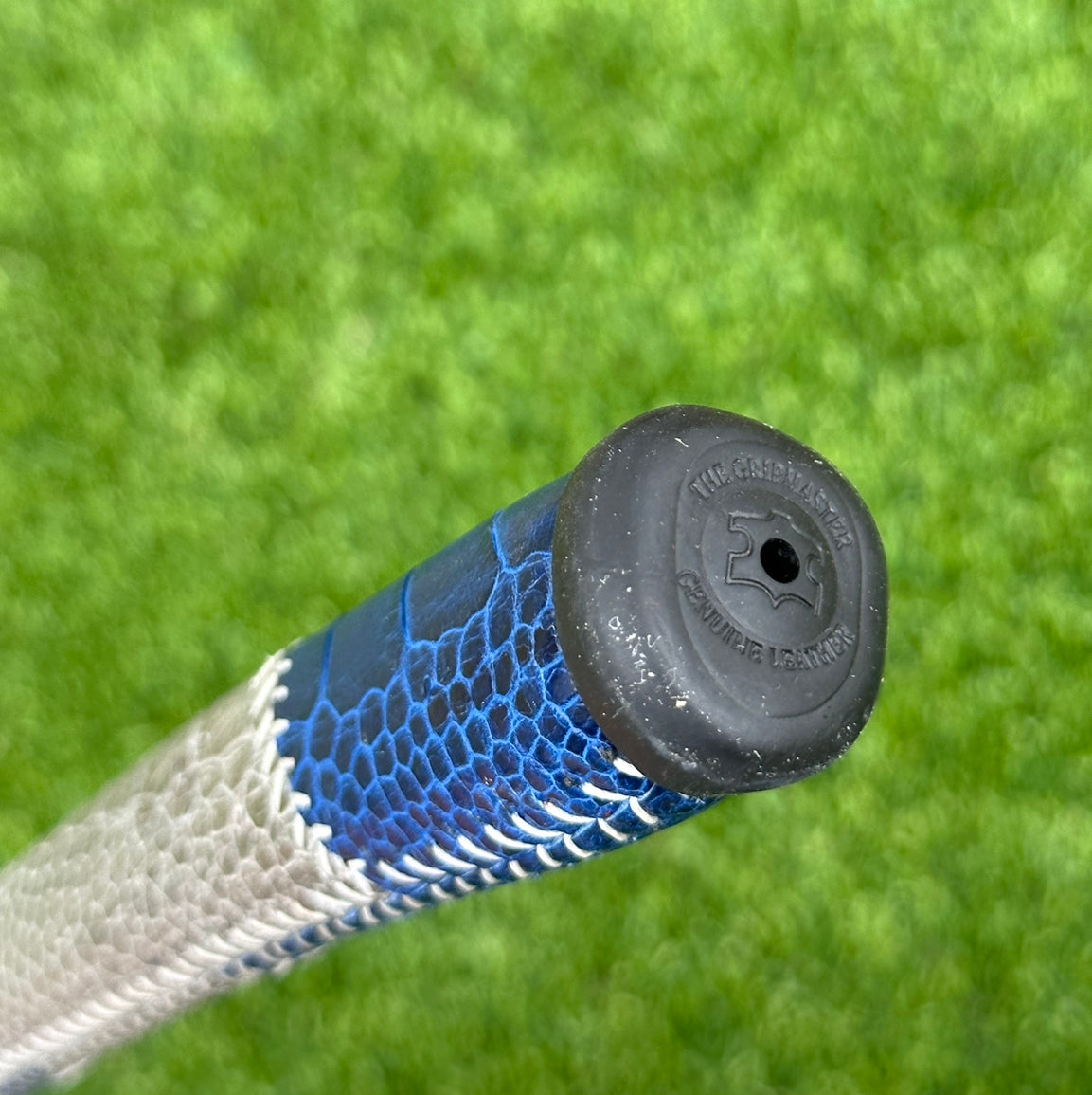 Scotty Cameron 34'' Plumbers Neck Circle T shaft with SS Band and Leather Grip