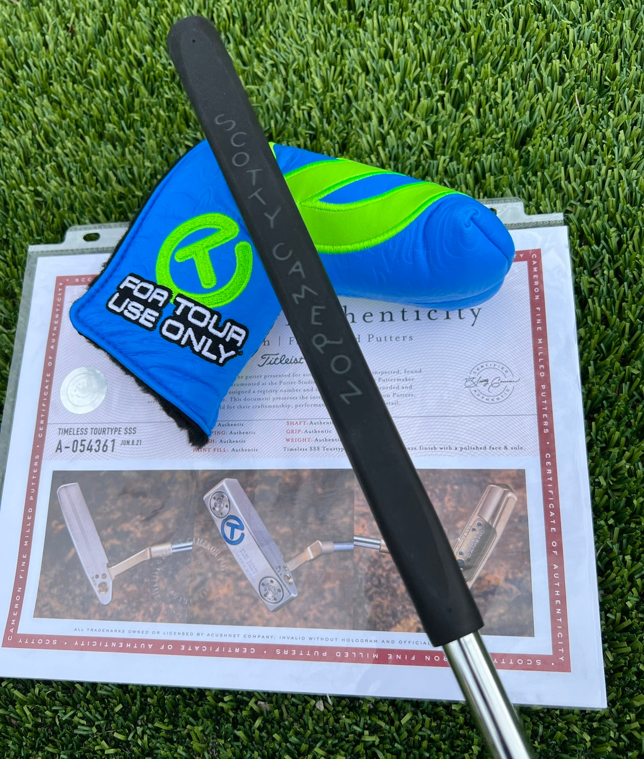 Scotty Cameron Two Tone TourType Timeless SSS Chromatic Bronze