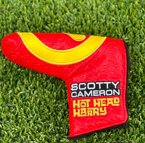 Scotty Cameron Hot Head Harry Industrial Circle T Headcover Red/Yellow