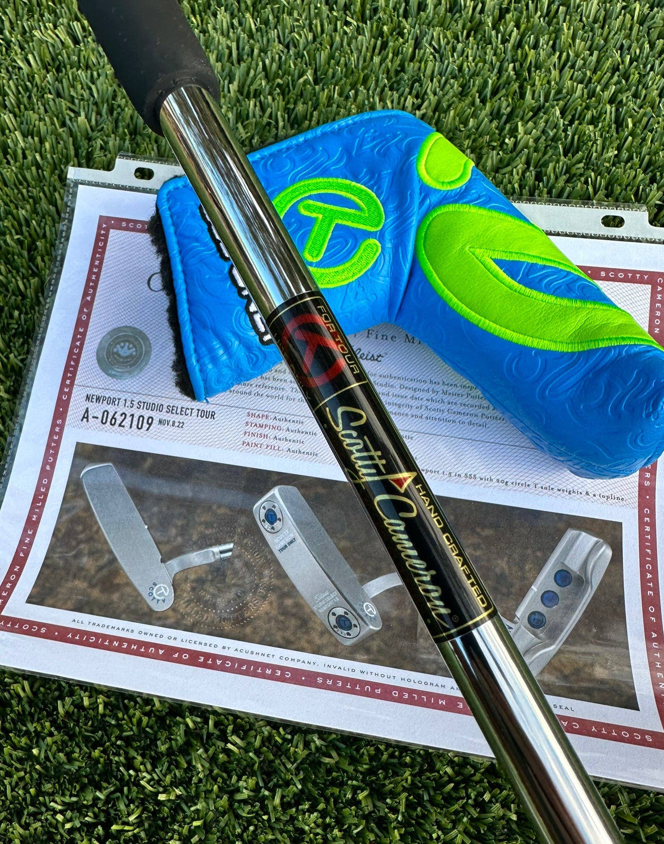 Scotty Cameron Tour Only 1.5 Newport Select SSS 360G Circle T