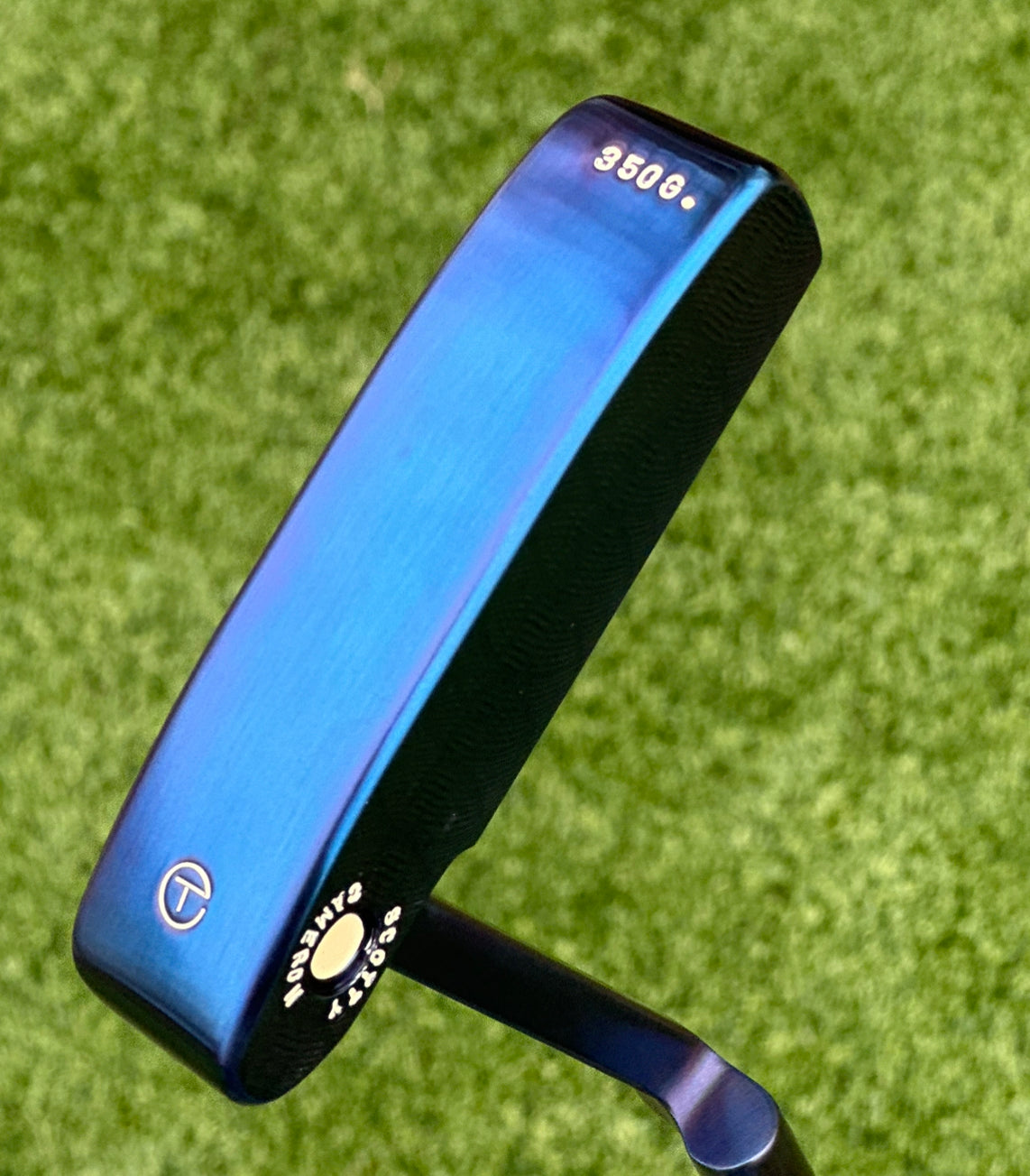 Scotty Cameron Tour 009M Welded Long Neck Chromatic Blue 350G Circle T