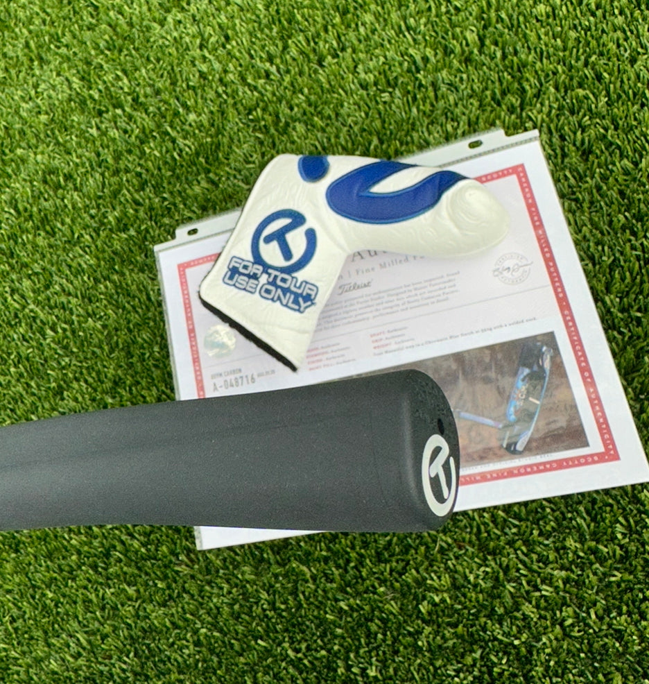 Scotty Cameron Tour Welded Neck 009M Chromatic Blue 350G Circle T