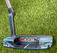Load image into Gallery viewer, Scotty Cameron Tour Welded Neck 009M Chromatic Blue 350G Circle T
